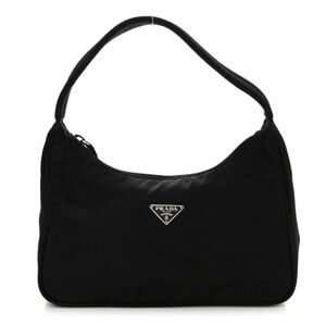 Prada Tessuto Nylon Sport Mini Shoulder Bag Black
